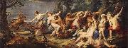 RUBENS, Pieter Pauwel Diana and her Nymphs Surprised by the Fauns Germany oil painting artist